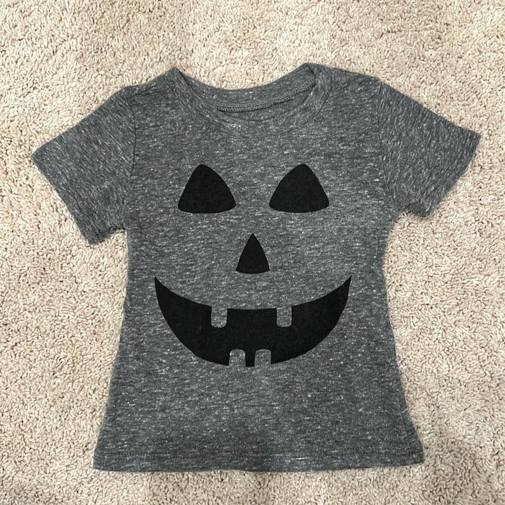 Brokedown baby jack-o-lantern shirt